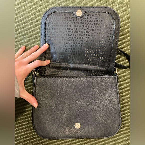KATE SPADE | Black Crossbody Purse - Picture 3 of 6